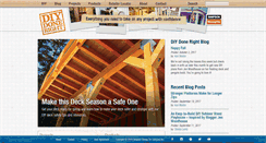 Desktop Screenshot of diydoneright.com